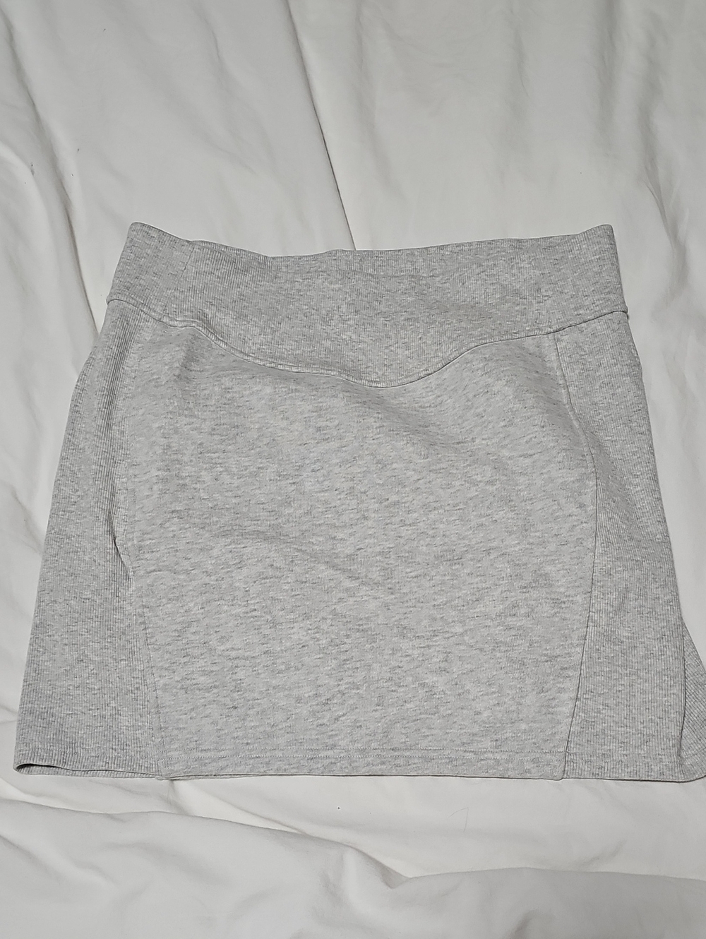 Lululemon Scuba HR Gray Sweatshirt Material Women's  Skirt - Classic Style